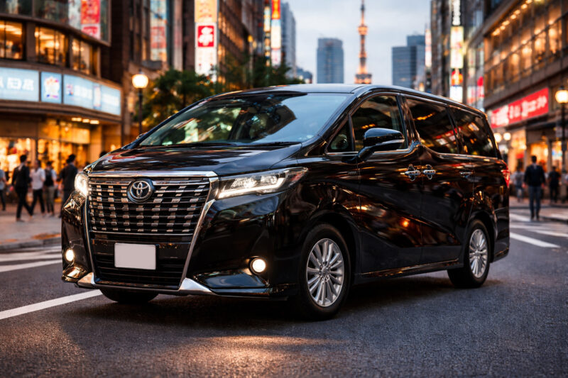 Toyota Alphard Haneda taxi