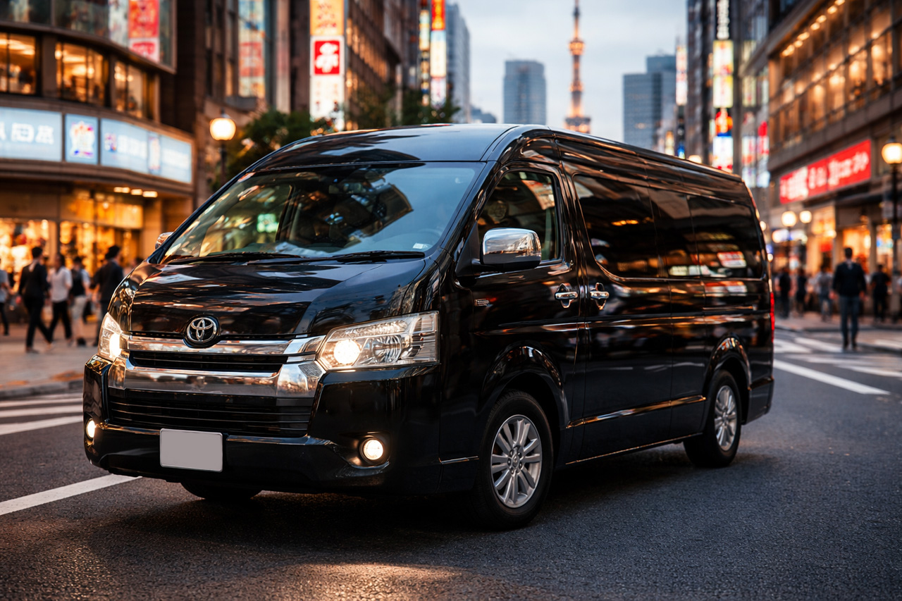Toyota Hiace Haneda taxi